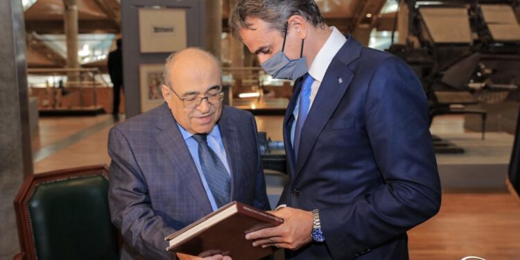 Le premier ministre grec à la Bibliotheca Alexandrina 2 - Le Progrès Egyptien Le premier ministre grec à la Bibliotheca Alexandrina 1 - Le Progrès Egyptien