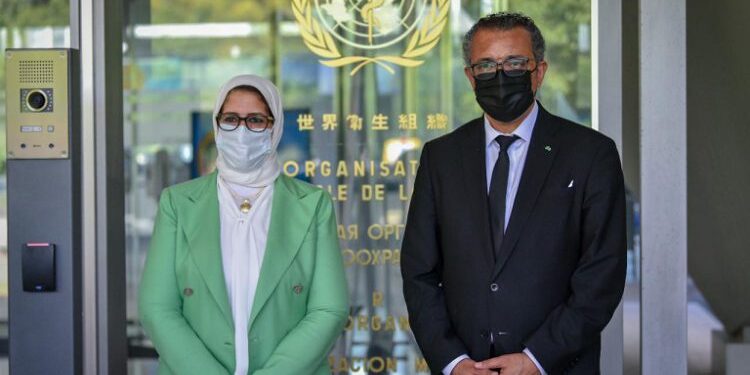 Important entretien de Dr Hala Zayed avec le directeur général de l’OMS 1 - Le Progrès Egyptien