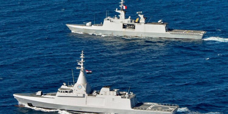 Exercice militaire pour les Marines égyptienne et française 1 - Le Progrès Egyptien