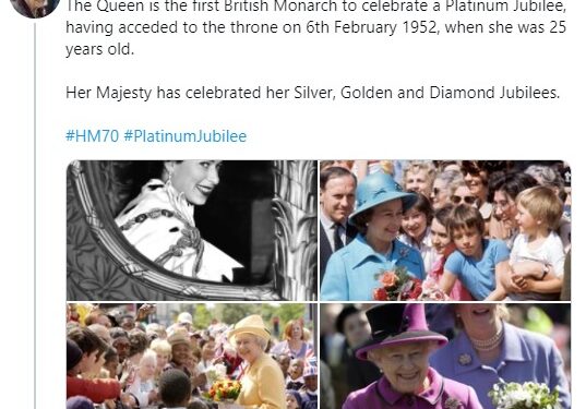 Une grande fête pour le jubilé de platine d'Elizabeth 2 - Le Progrès Egyptien Une grande fête pour le jubilé de platine d'Elizabeth 1 - Le Progrès Egyptien