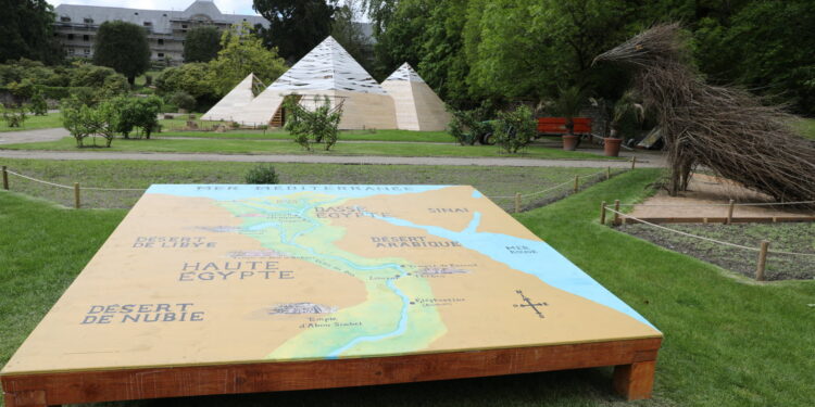 L’Alsace : Le parc de Wesserling transformé en royaume d'Egypte 1 - Le Progrès Egyptien