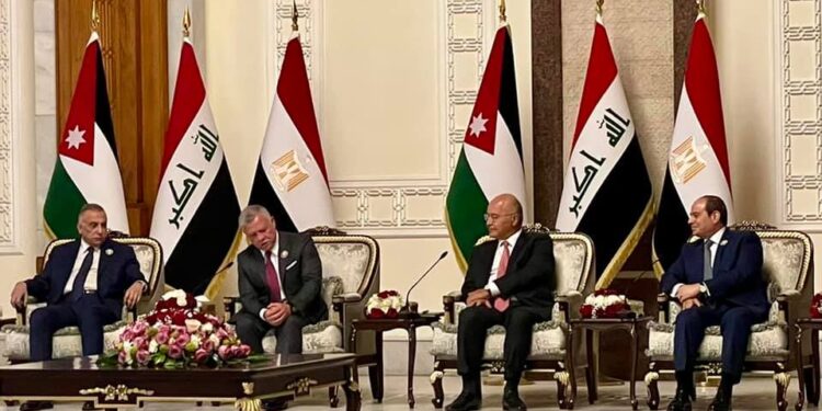 Le Président Al-Sissi participe à une réunion quadripartite en Irak 2 - Le Progrès Egyptien Le Président Al-Sissi participe à une réunion quadripartite en Irak 1 - Le Progrès Egyptien