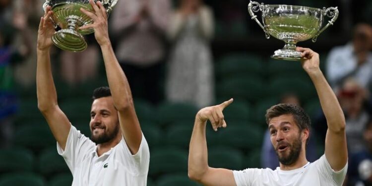 Wimbledon : Premier titre en double pour les Croates Mektic et Pavic 2 - Le Progrès Egyptien Wimbledon : Premier titre en double pour les Croates Mektic et Pavic 1 - Le Progrès Egyptien