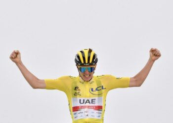 Tour de France : Pogacar, maillotjaune vainqueur au Portet
