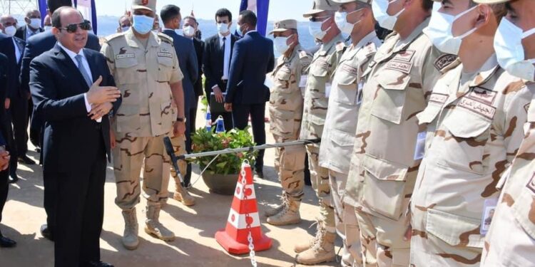 Al-Sissi en tournée d'inspection des axes routiers du gouvernorat d'Alexandrie 1 - Le Progrès Egyptien