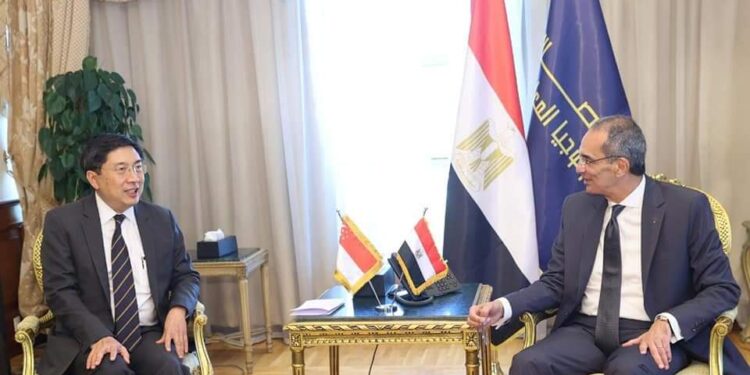 Technologie d’informations : Renforcement de la coopération égypto-singapourienne 2 - Le Progrès Egyptien Technologie d’informations : Renforcement de la coopération égypto-singapourienne 1 - Le Progrès Egyptien