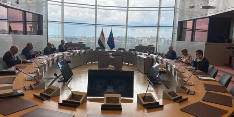 Choucri s'entretient avec la commissaire européenne aux Affaires intérieures 1 - Le Progrès Egyptien