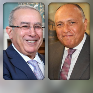 Choucri contacte son nouvel homologue algérien 1 - Le Progrès Egyptien