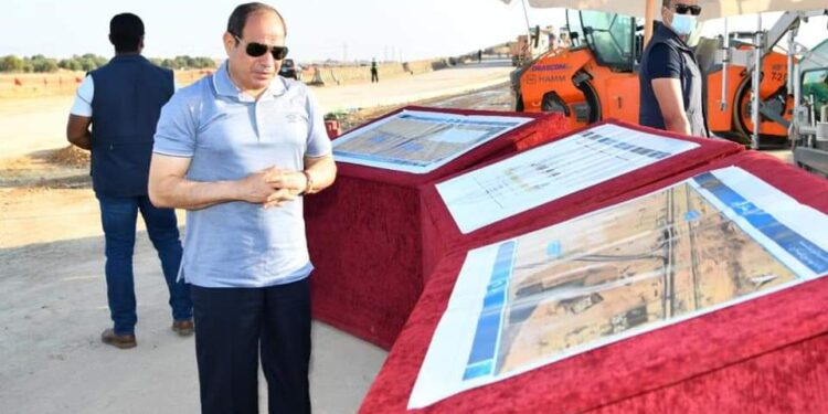 Littoral Nord : Le président inspecte les infrastructures routières 2 - Le Progrès Egyptien Littoral Nord : Le président inspecte les infrastructures routières 1 - Le Progrès Egyptien