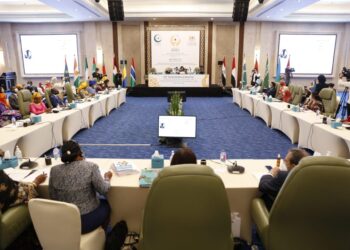 Les ministres burkinabè, gabonaise et guinéenne au Progrès Egyptien :