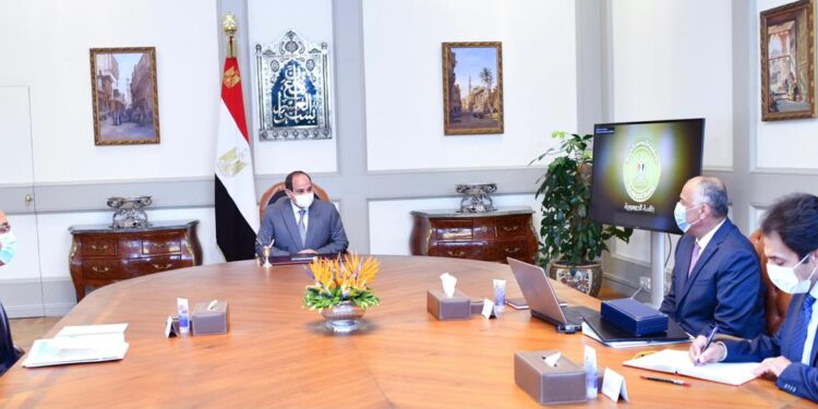 Al Sissi examine les activités de la Banque Centrale 1 - Le Progrès Egyptien