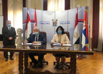 Accord de fraternité entre la ville Niš en Serbie et Charm El-Cheikh