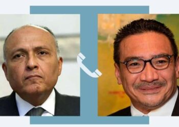 Choucri examine avec son homologue malaisien la promotion des relations bilatérales