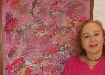 Amr Moussa à l’inauguration de l’exposition de la plasticienne Randa Fouad