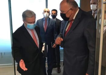 Choucri confirme au SG de l’ONU la position de l’Egypte vis à vis du GERD