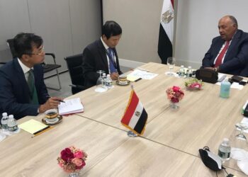 Choucri s’entretient avec le délégué du Vietnam auprès du Conseil de sécurité