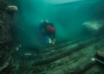 Découverte d’un navire militaire dans la cité engloutie à Aboukir