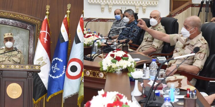 Le ministre de la Défense à la phase principale du Projet "Timor 14" 1 - Le Progrès Egyptien