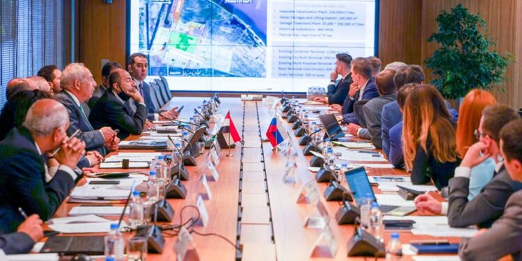 Canal de Suez : Extension de la zone industrielle russe 2 - Le Progrès Egyptien Canal de Suez : Extension de la zone industrielle russe 1 - Le Progrès Egyptien