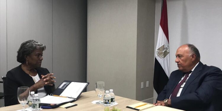 Rencontres intensifiées de Sameh Choucri avec les hauts responsables américains 1 - Le Progrès Egyptien