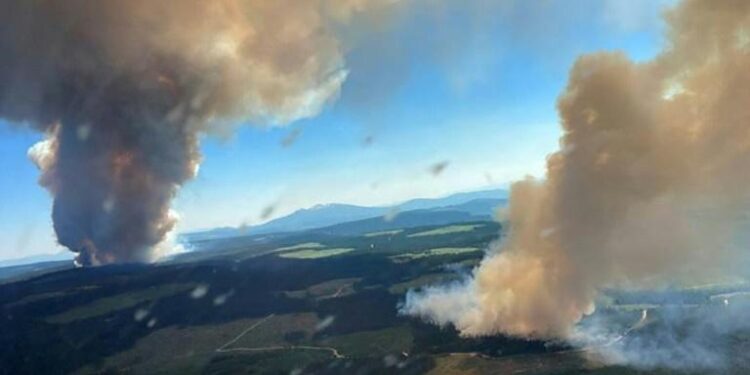 Canicule et incendies : Un millier d’évacuations au Canada 2 - Le Progrès Egyptien Canicule et incendies : Un millier d’évacuations au Canada 1 - Le Progrès Egyptien