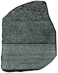 La découverte de la pierre de Rosette