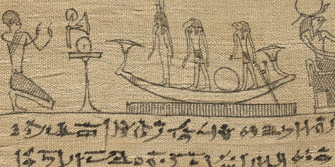 Grâce à la numérisation d’une bandelette de momie 2 - Le Progrès Egyptien Grâce à la numérisation d’une bandelette de momie 1 - Le Progrès Egyptien