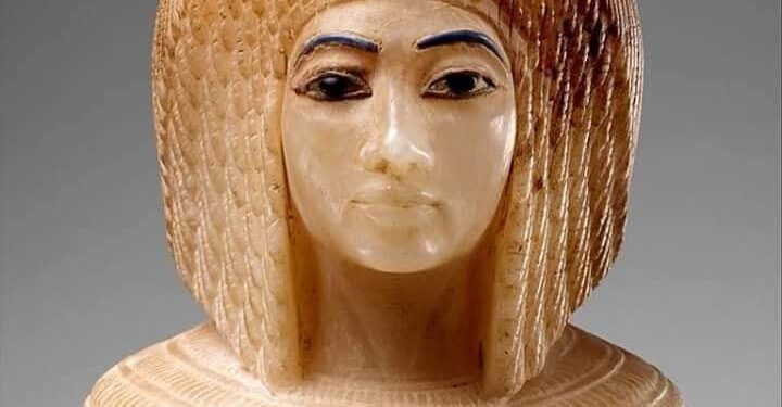 Couvercle d’un vase canope de Kiya 1 - Le Progrès Egyptien