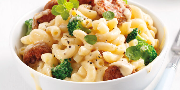 Macaroni au fromage et aux saucisses 1 - Le Progrès Egyptien