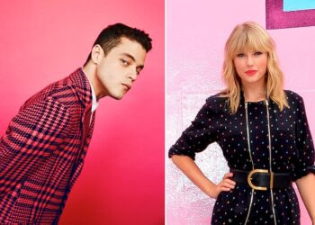 Rami Malek avec Taylor Swift dans un nouveau film