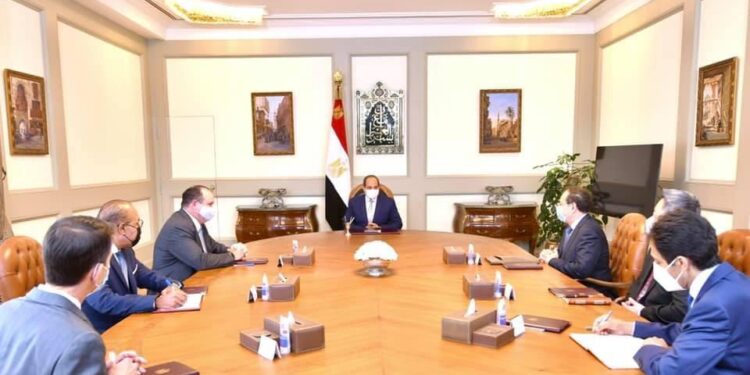 Le président tient une série d’importants entretiens 1 - Le Progrès Egyptien