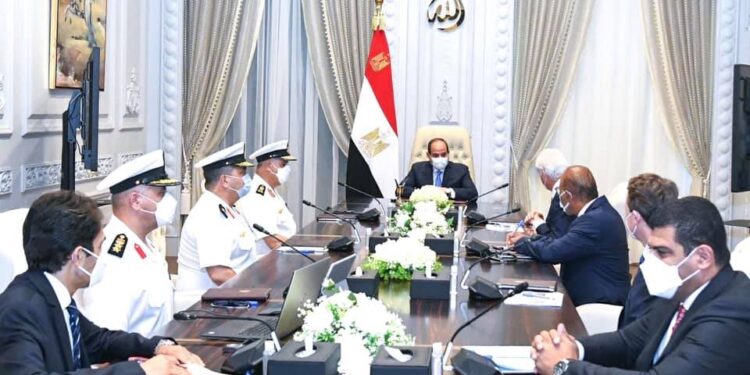 Al-Sissi s'entretient avec le PDG du Groupe allemand Lürssen 2 - Le Progrès Egyptien Al-Sissi s'entretient avec le PDG du Groupe allemand Lürssen 1 - Le Progrès Egyptien