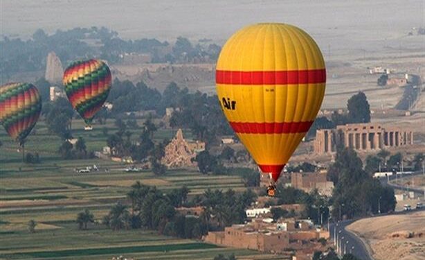 Le ciel de Louxor garni de montgolfières 1 - Le Progrès Egyptien