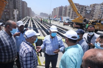 Inspection des travaux d’extension du périphérique du Grand-Caire