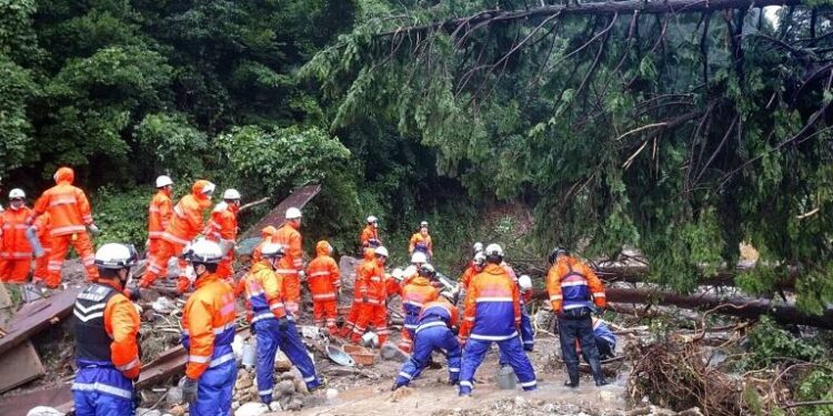 Japon : Inondations après des pluies torrentielles 2 - Le Progrès Egyptien Japon : Inondations après des pluies torrentielles 1 - Le Progrès Egyptien