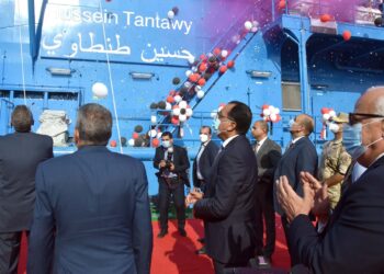 Le Canal de Suez une artère clé : Baptême de la drague Tantawi