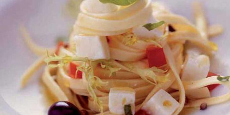 Salade fraîche de tagliatelles au chèvre   1 - Le Progrès Egyptien