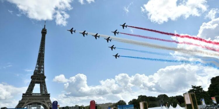 JO : Paris devient ville olympique dans une ambiance de fête 2 - Le Progrès Egyptien JO : Paris devient ville olympique dans une ambiance de fête 1 - Le Progrès Egyptien