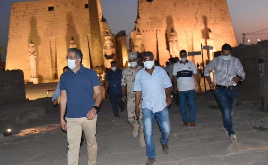 Louxor : Réaménagementde l’Allée des Béliers 1 - Le Progrès Egyptien