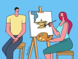 Adam et Eve, version moderne 3 - Le Progrès Egyptien