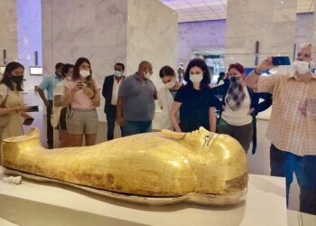 Une délégation médiatique russe au Musée de la Civilisation