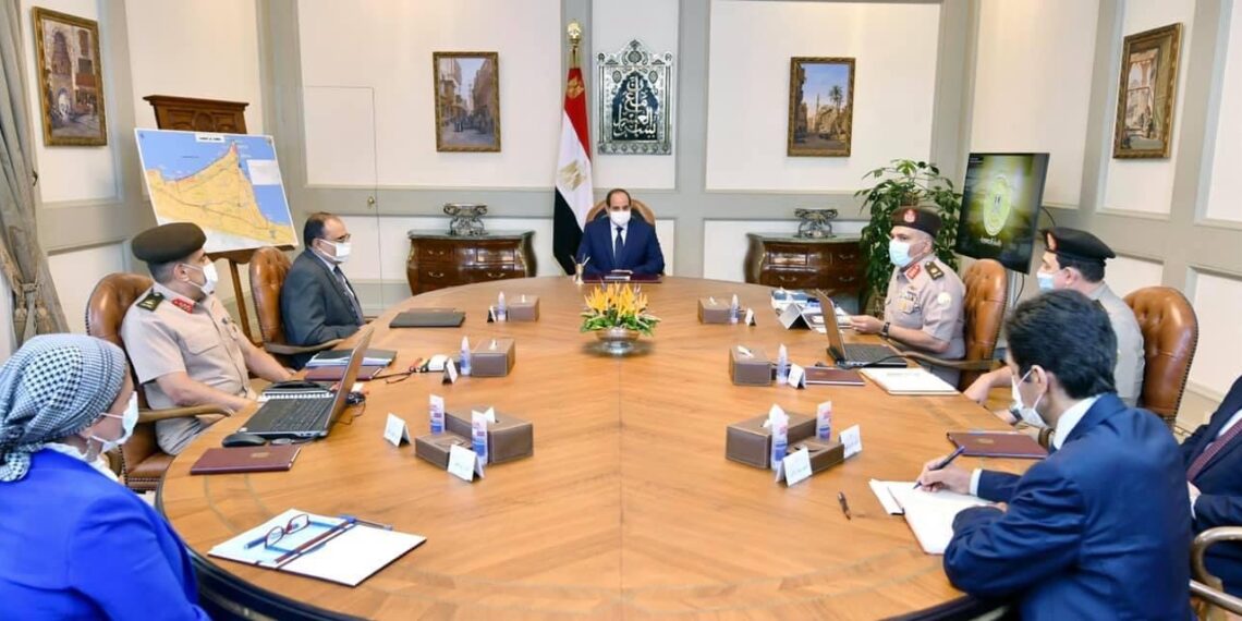 Al-Sissi suit l’état d'avancement de la mise en oeuvre d'un certain nombre de projets au niveau de la République 1 - Le Progrès Egyptien