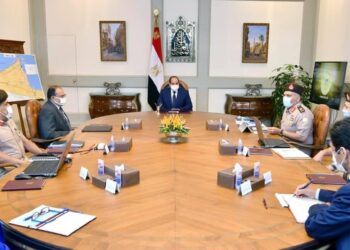 Al-Sissi suit l’état d’avancement de la mise en oeuvre d’un certain nombre de projets au niveau de la République