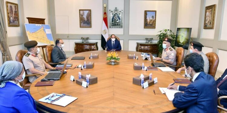 Al-Sissi suit l’état d'avancement de la mise en oeuvre d'un certain nombre de projets au niveau de la République 2 - Le Progrès Egyptien Al-Sissi suit l’état d'avancement de la mise en oeuvre d'un certain nombre de projets au niveau de la République 1 - Le Progrès Egyptien