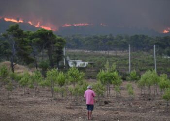 La Grèce se débat toujours au milieu des flammes