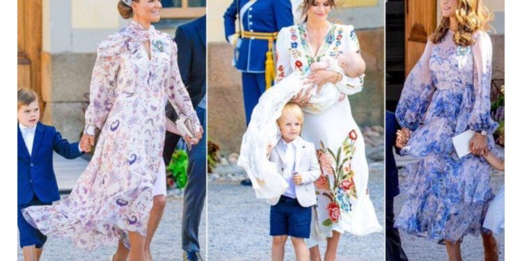 Looks royaux au baptême du prince Julian 1 - Le Progrès Egyptien