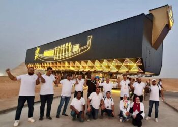 Arrivée avec succès de la barque solaire de Khéops au GME