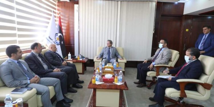 Entretien entre chef de la mission de l'Egypte et les ministres du gouvernement libyen 1 - Le Progrès Egyptien