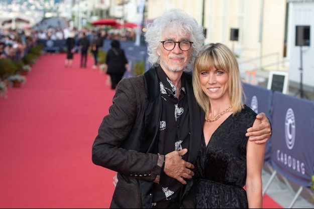 Louis Bertignac, son mariage surprise avec Laetitia 1 - Le Progrès Egyptien Louis Bertignac and Laetitia Brichet attending the red carpet as part of the 35th Cabourg Film Festival in Cabourg, France on June 11, 2021. Photo by Aurore Marechal/ABACAPRESS.COM | 768601_032 Cabourg France