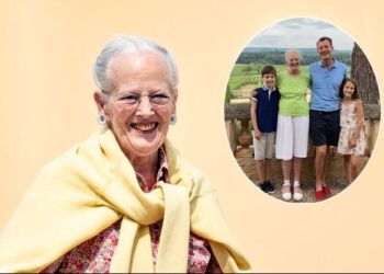 Margrethe II a fini ses vacances en France